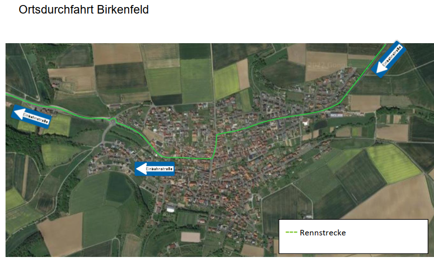 Strecke Birkenfeld